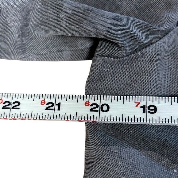 LUCKY BRAND Womens Gray Camo Utility Jacket Cotton Blend Size Small EUC - Picture 3 of 5